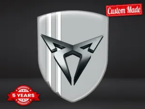 Seat Cupra Adesivi a Cupola Multimarca Alta Qualità Professionale